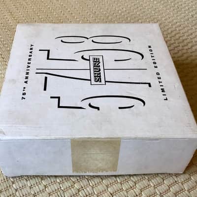 SHURE 75th Anniversary SM57 & SM58 Collector Set in LTD ED Box image 6