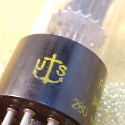 Raytheon perfect Matched Pair (2) VT-231 tNOS AT1000 TESTED Vacuum Tubes WWII military JAN-CRC-6SN7-GT dual triode 1941-1952 image 17