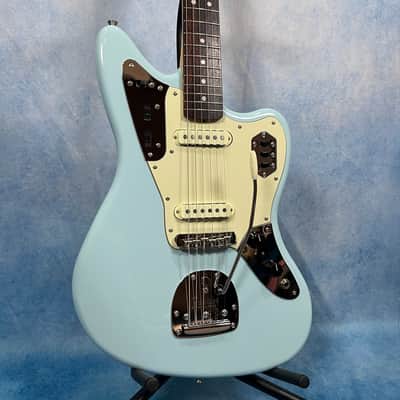 2025 Fender MIJ Traditional II '60s Jaguar Daphne Blue with Matching Headstock image 2