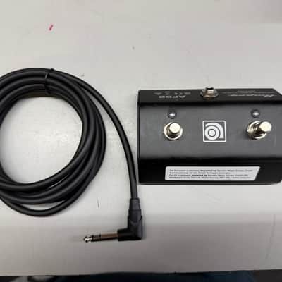 Ampeg AFS2 2-Button Footswitch 2020s - Black image 1