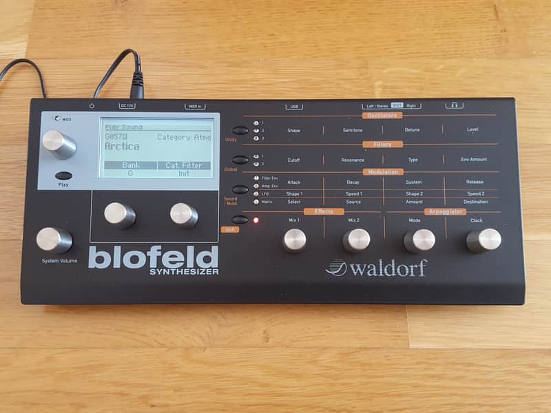 Waldorf Blofeld Desktop Digital Synthesizer Black Shadow Limited Edition - New (EU) image 1