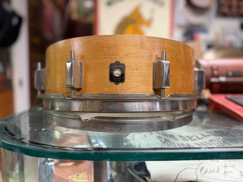 1935 Leedy Broadway Snare Drum Project 5"x14 image 1