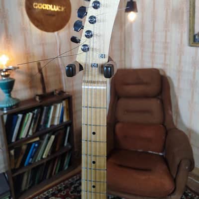 Ural 650 Style Electric Guitar Tremolo USSR UA Rare Deluxe Precision image 3