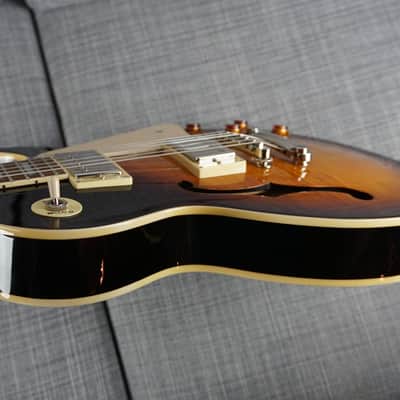 Epiphone Gibson Les Paul ES Hollow Body 1999 Dark Burst Rare Finish Solid image 10