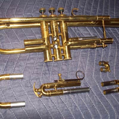 Vintage Hsinghai Brass Trumpet - Convertable Bb to B and to A, - Great Condition image 3