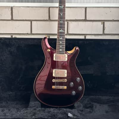 PRS Paul Reed Smith (PRS) Wood Library McCarty 594 with a Korina body and Burgundy Metallic finish 2022 - Burgundy Metallic finish image 3