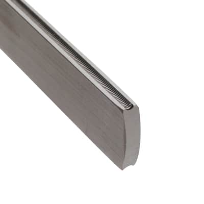 StewMac Double-Edge Fret File for Narrow/Medium Fretwire - Precision Hollow-Ground Fret Crown Files - Pro Luthier Shaping & Recrowning Tool image 2