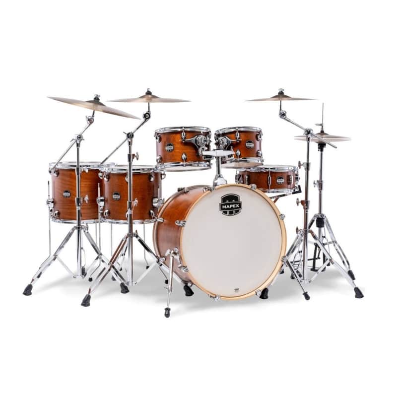 Mapex Mars Maple 6-Piece Studioease Shell Kit, Cortado Satin