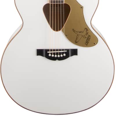 Gretsch G5022CWFE Rancher Falcon Jumbo Acoustic-Electric Guitar - White image 1