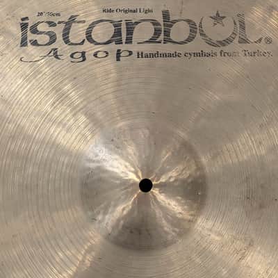 Istanbul Agop 20" Original Light Ride Cymbal 1884g image 3
