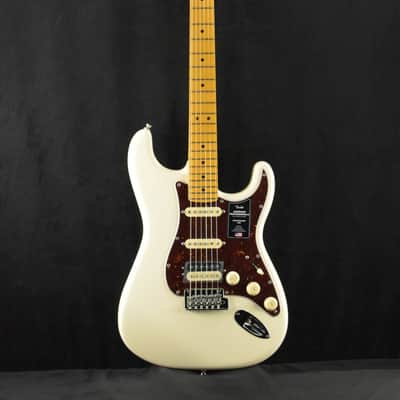 Mint Fender American Professional II Stratocaster HSS Olympic White Maple Fingerboard image 2