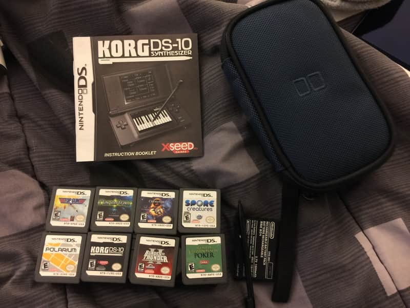 Korg DS-10 Synth, Drum Machine ,Sequencer & Nintendo Gameboy DS Lite image 1