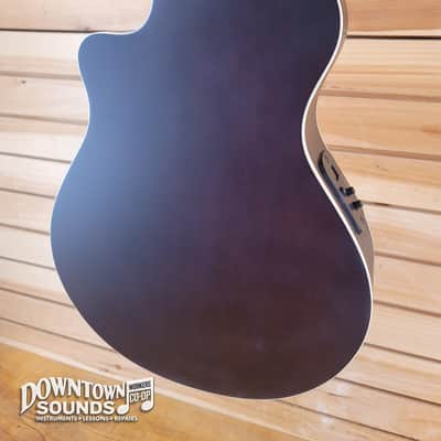Yamaha APX Thinline Cutaway A/E Guitar - Old Violin Sunburst image 7