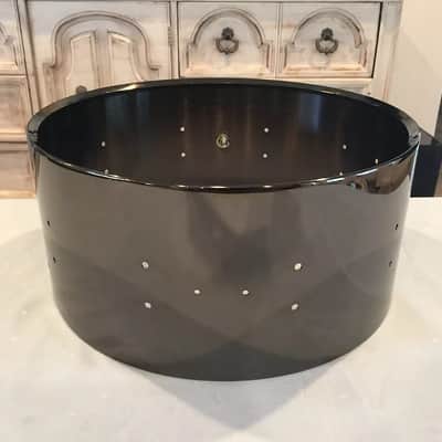 NEW DW Collector’s Series 14x6.5 Black Nickel Brass Snare Drum Shell, Workshop image 3