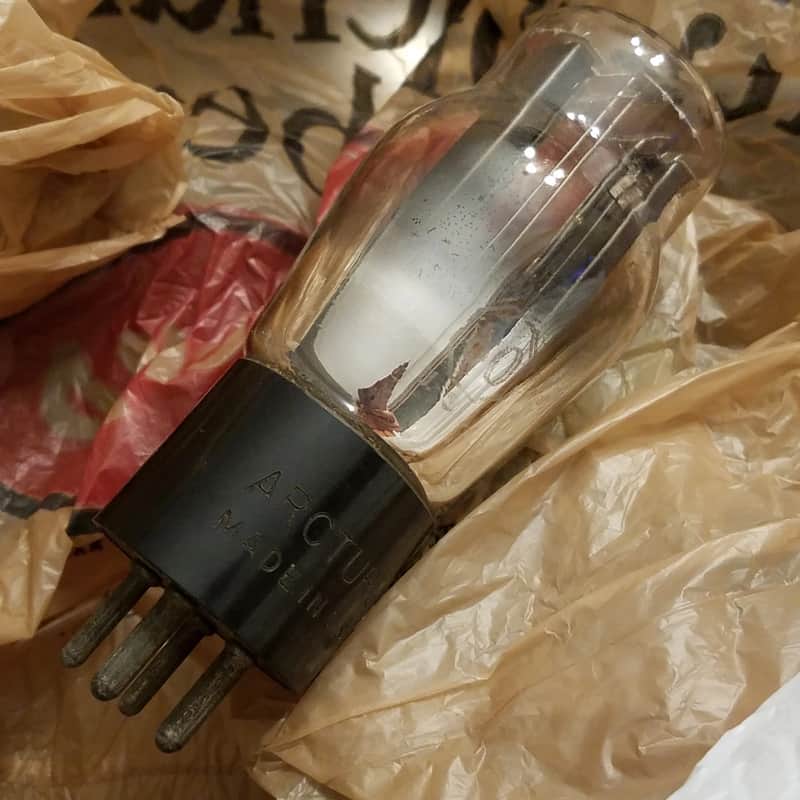 RCA etc. ONE (1) Type 80 Rectifier AT1000 TESTED Vacuum Tubes Coke Bottle 4-pin 5Y3 Audio 1933-1945 image 1