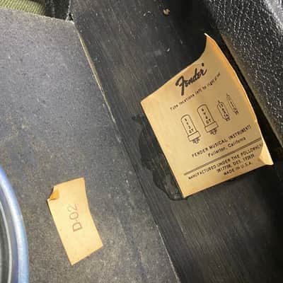 1973 Fender Vibro Champ 6 Watt 1x8" Combo Amp - Black image 11