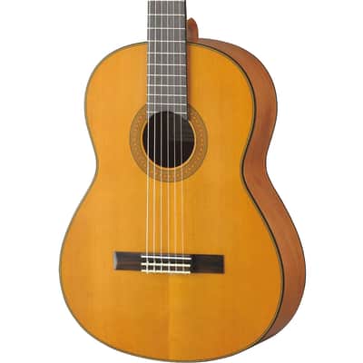 Yamaha CG-122MCH Solid Cedar Top Classical Guitar - Natural image 2