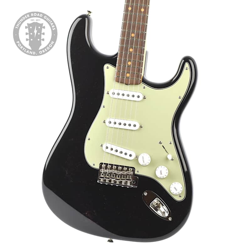 New Fender Custom Shop 1959 Stratocaster NOS Black w/Texas Special Pickups #CZ588410 image 1