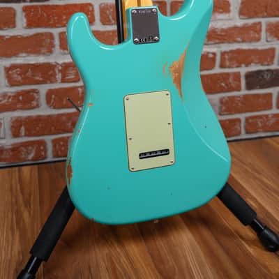 Fender Custom Shop W25 Custom Deluxe Relic HB S1 Stratocaster Aged Surf Green 2025 w/OHSC image 10