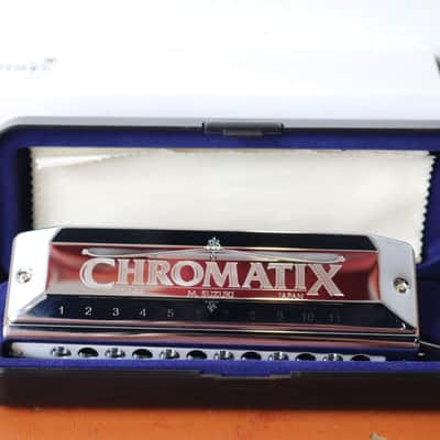 Chromatix Special made by M. SUZUKI Japan SCX-48 Key of C Harmonica image 10