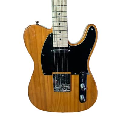 Tele-Style Electric Guitar – Natural Finish | Maple Neck | Dual Single Coils image 6