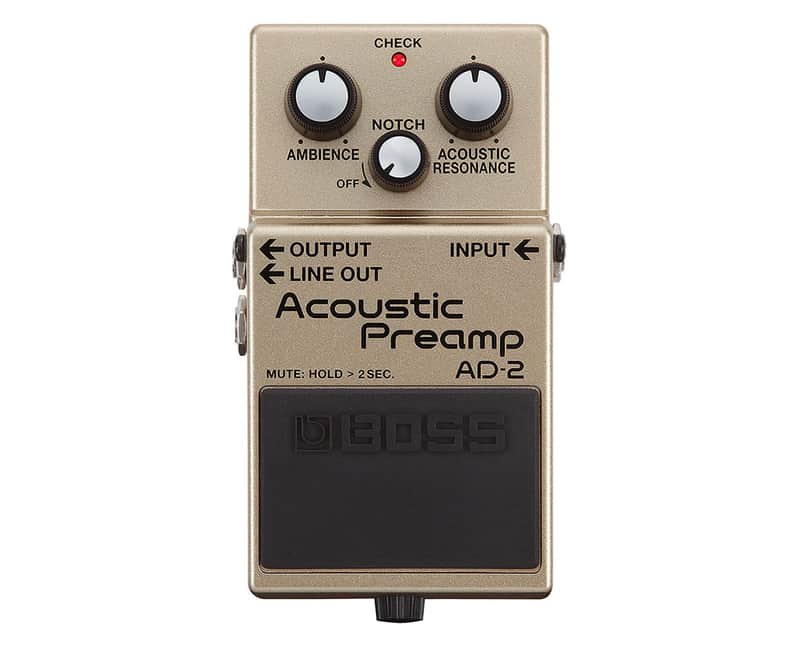 Boss AD-2 Acoustic PreAmp Pedal - Open Box image 1