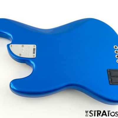 Fender American Ultra II Jazz J Bass LOADED BODY Mini-Toggle S-1 NBL Noble Blue image 3