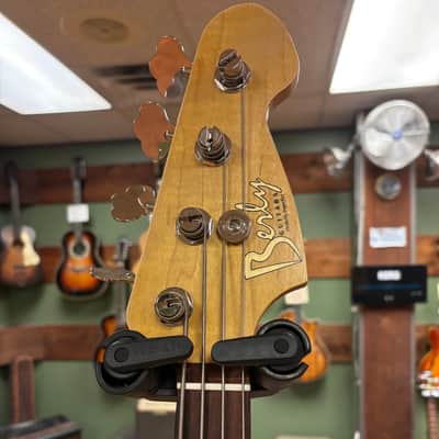Berly Guitars P Style Bass Pink Paisley Authorized Dealer image 17