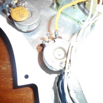 Fender 1982 57 reissue Complete pickguard (Grey Bottom Pickups) RARE 1982 image 6