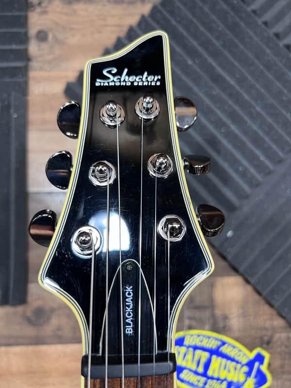 Schecter Diamond Series Blackjack - Black | Reverb