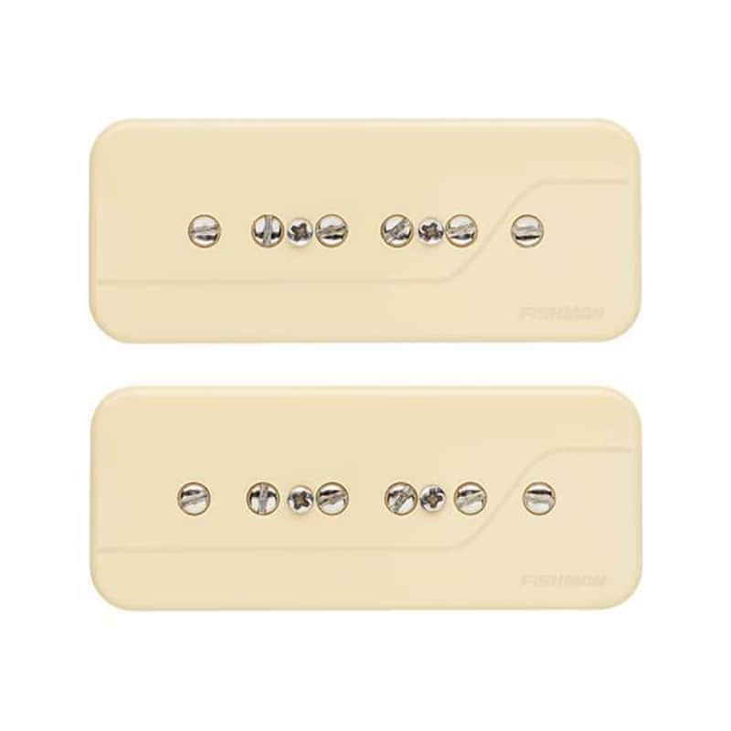 Fishman Fluence Greg Koch Signature P90 pickup set - cream image 1