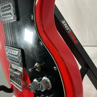 Peavey T-60 with Rosewood Fretboard Mid-80s - Red - w/ Original Hardshell Case image 9