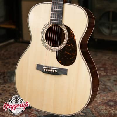 Martin Custom Style 45 000 Acoustic - Cocobolo/European High-Altitude Swiss Spruce, Natural with Hardshell Case image 1