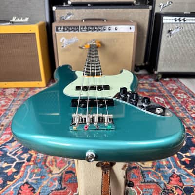 Fender JB-62 75US Vintage Reissue Jazz Bass Ocean Turquoise Metallic - 2004 image 22