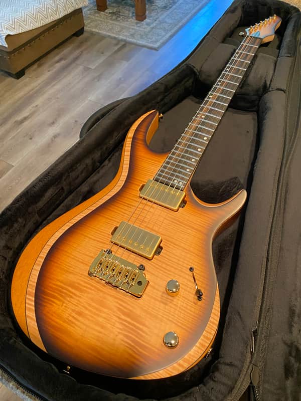 KIESEL A2 (Neck-Through) 2024 - Trans Autumn Burst image 1
