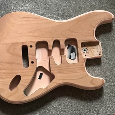 Fender American Professional Stratocaster guitar body unfinished image 1