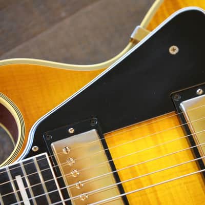 2003 Gibson Custom Shop '68 Les Paul Custom Reissue Amber Honey Burst image 5