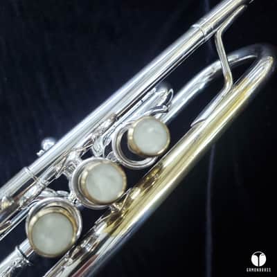 Large bore Courtois Paris PRESTIGE 301 C key trumpet case mouthpiece gamonbrass image 12
