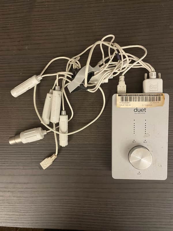 Apogee Duet Firewire Audio Interface 2000s - Silver image 1