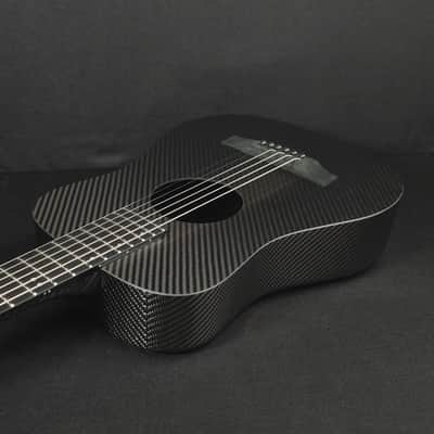 KLOS Full Carbon Travel Guitar DAE w/Gig Bag Fishman Presys VT image 12