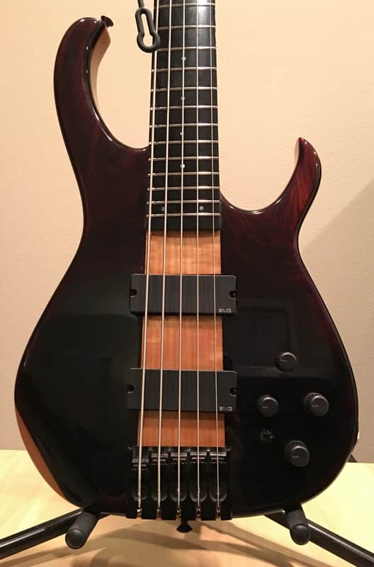 Modulus Graphite TBX-5 5-String Neck-Thru Bass Guitar image 1