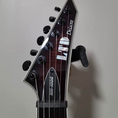 ESP LTD MH-1000 Evertune 2025 - Present - Dark Brown Sunburst image 3