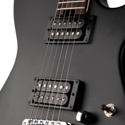 Cort MBM1SBLK Mason Series Matthew Bellamy Signature Electric Guitar. Satin Black CLEARANCE image 3