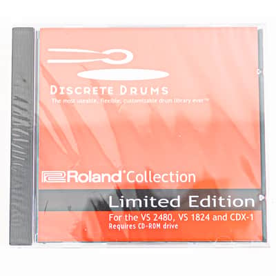 Roland Collection Limited Edition Discrete Drums CD for VS2480 VS1824 & CDX-1 image 1