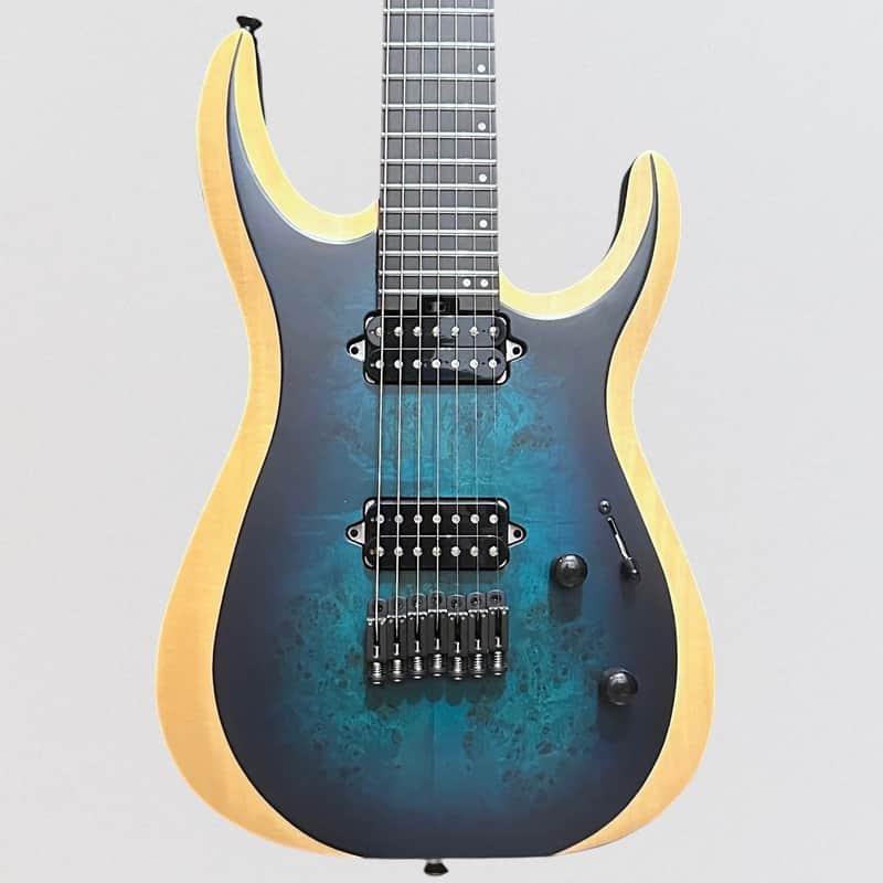 Jackson Pro Plus Series DK Modern MDK7P HT 7 String Electric Guitar - Chlorine Burst image 1