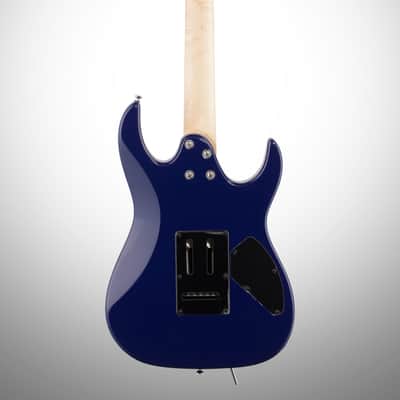 Ibanez GRX70QA Quilt Top Left-Handed Electric Guitar, Transparent Blue Burst image 5
