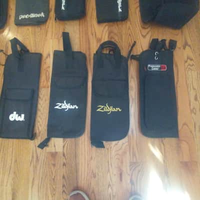 Zildjian DW Promark Meinl Yamaha Protection Racket Lot of (10) drumstick carry bags various brandstop quality image 5
