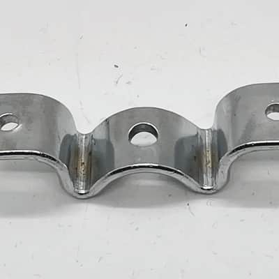 Ludwig 60s/70s P-1719 NOS (New Old Stock) Rail Consolette "Saddle" Mounting Bracket w/Mounting Hardware image 4