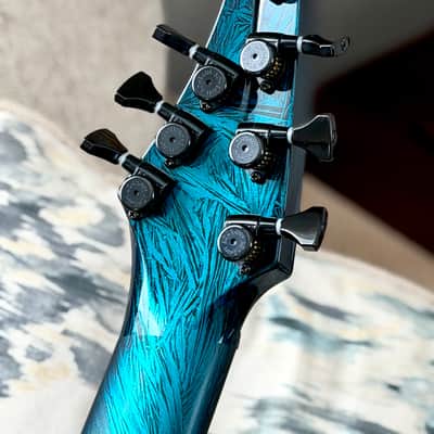 Aristides 070s - Dark Teal Crystalized Burst Custom image 10