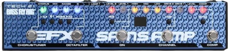 Tech 21 Bass Fly Rig V2 Bass Multi-Effects Processor image 1